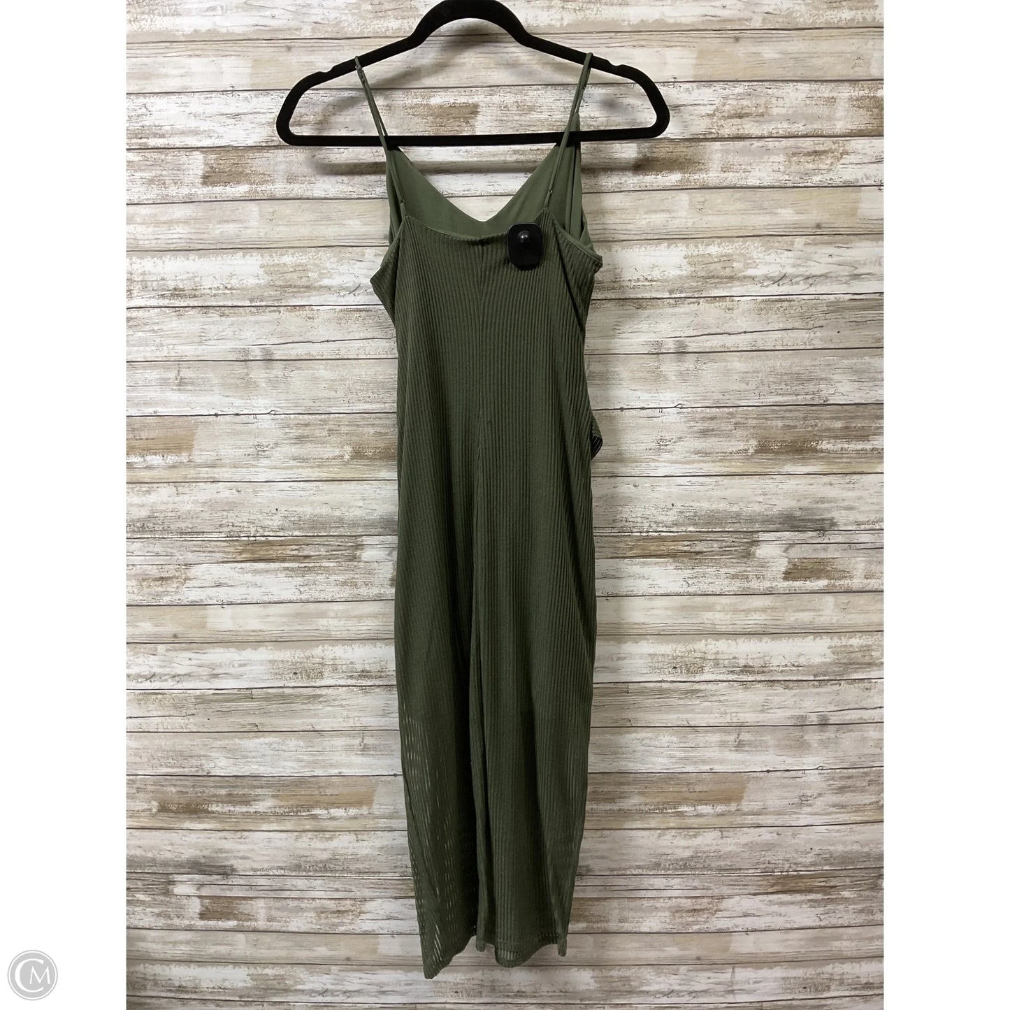 Dress Casual Midi By Express In Green, Size: M