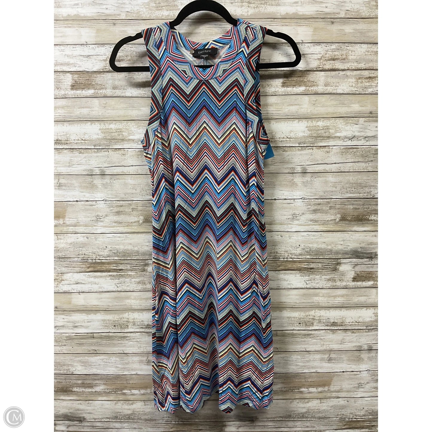 Dress Casual Short By Karen Kane In Multi-colored, Size: L