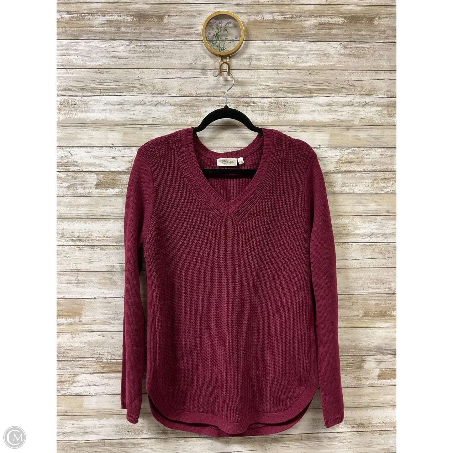 Sweater By Rd Style In Purple, Size: L