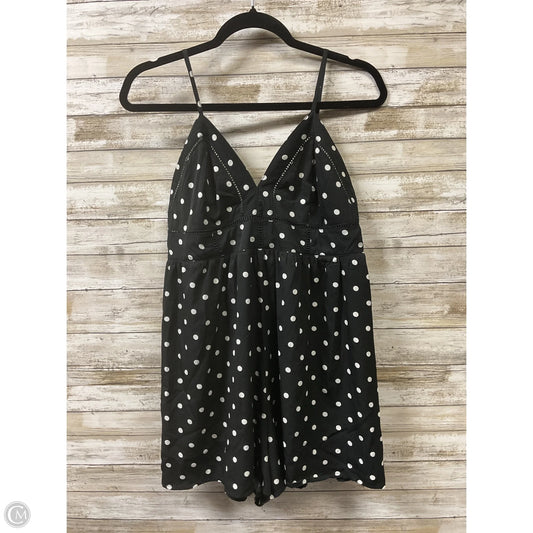 Romper By Japna In Black, Size: L