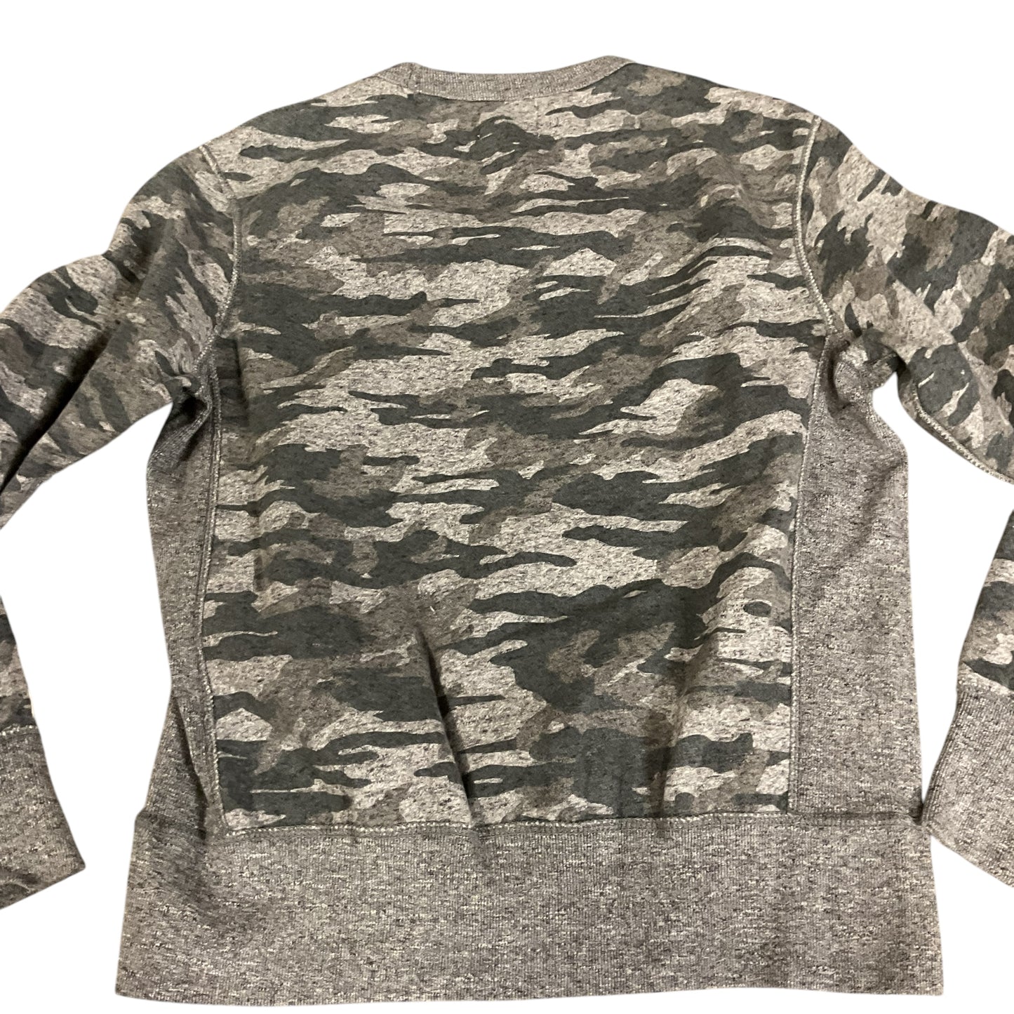 Sweatshirt Crewneck By Clothes Mentor In Camouflage Print, Size: S