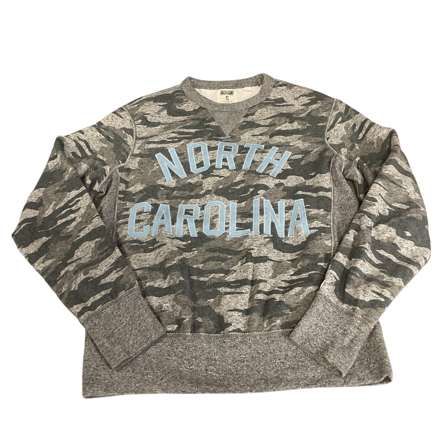 Sweatshirt Crewneck By Clothes Mentor In Camouflage Print, Size: S