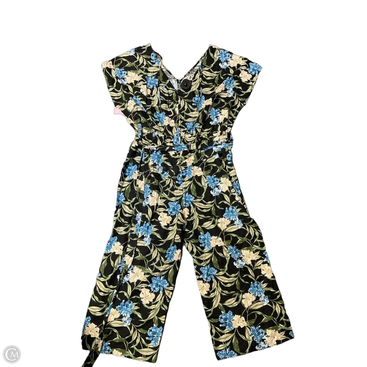 Jumpsuit By Kensie In Floral Print, Size: L