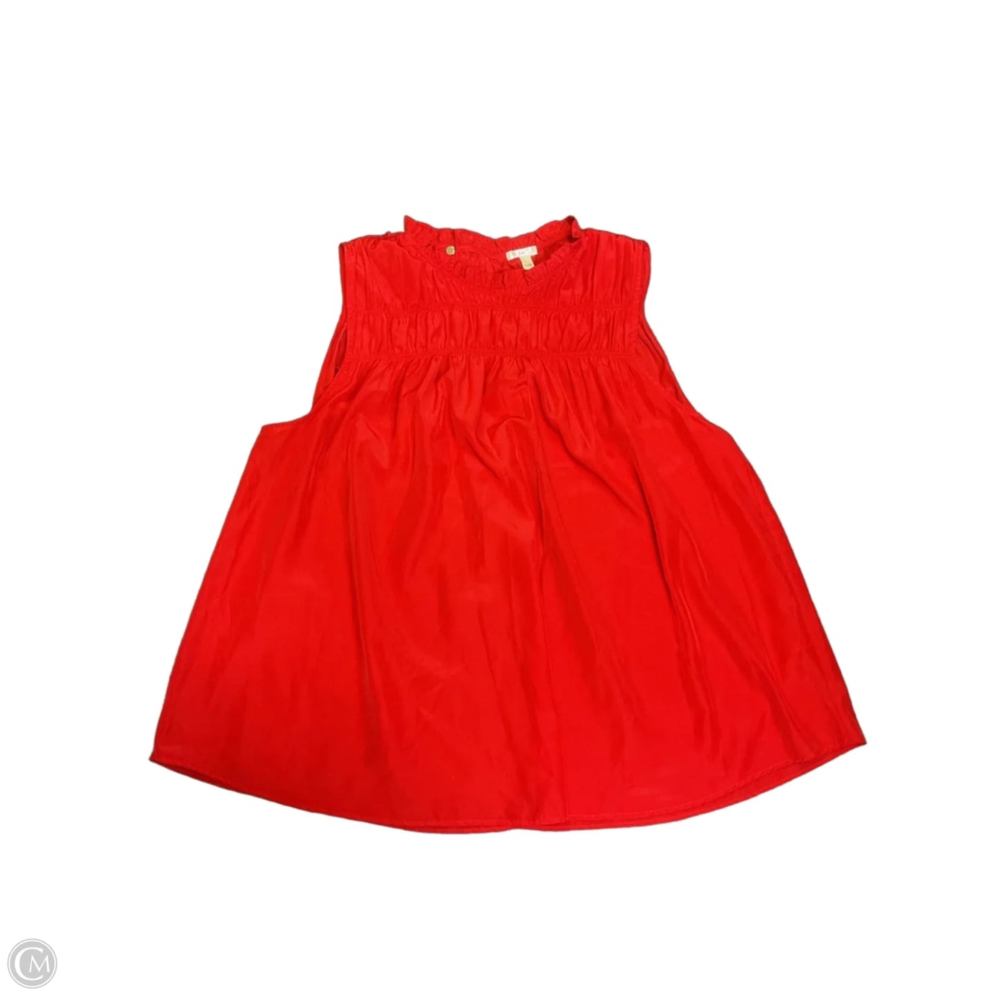 Top Sleeveless By Joie In Red, Size: Xl