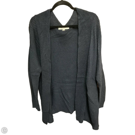 Sweater Cardigan By Loft In Navy, Size: S