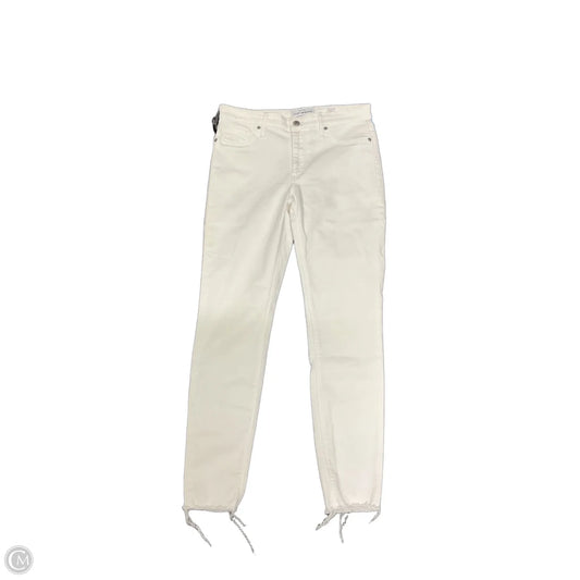 Jeans Skinny By Lucky Brand In White Denim, Size: 6