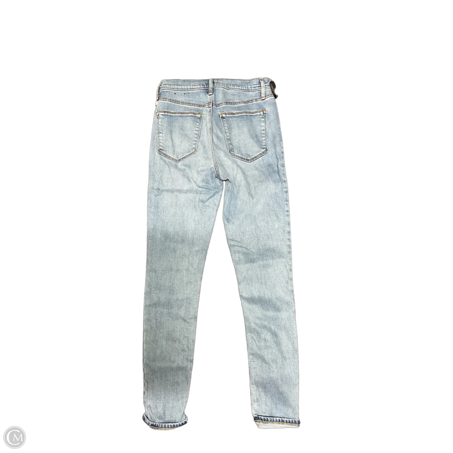 Jeans Skinny By Gap In Blue Denim, Size: 6