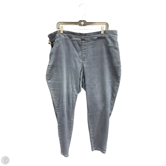 Jeans Skinny By 1822 Denim In Blue Denim, Size: 22