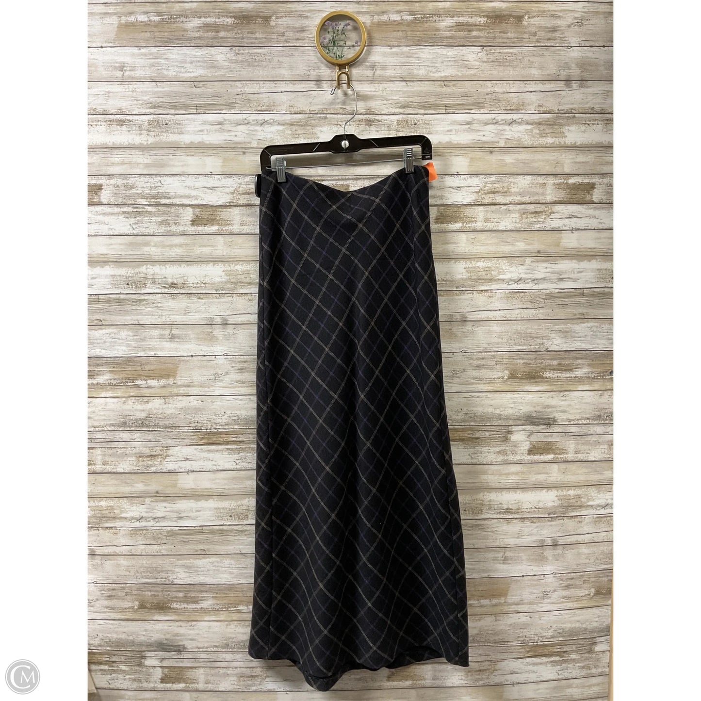 Skirt Maxi By Express In Plaid Pattern, Size: M