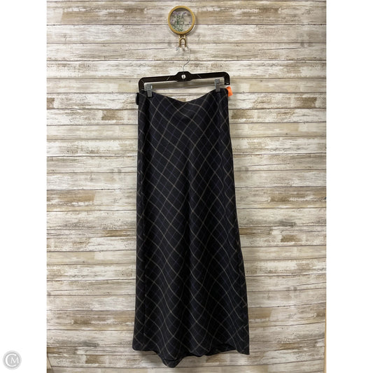 Skirt Maxi By Express In Plaid Pattern, Size: M