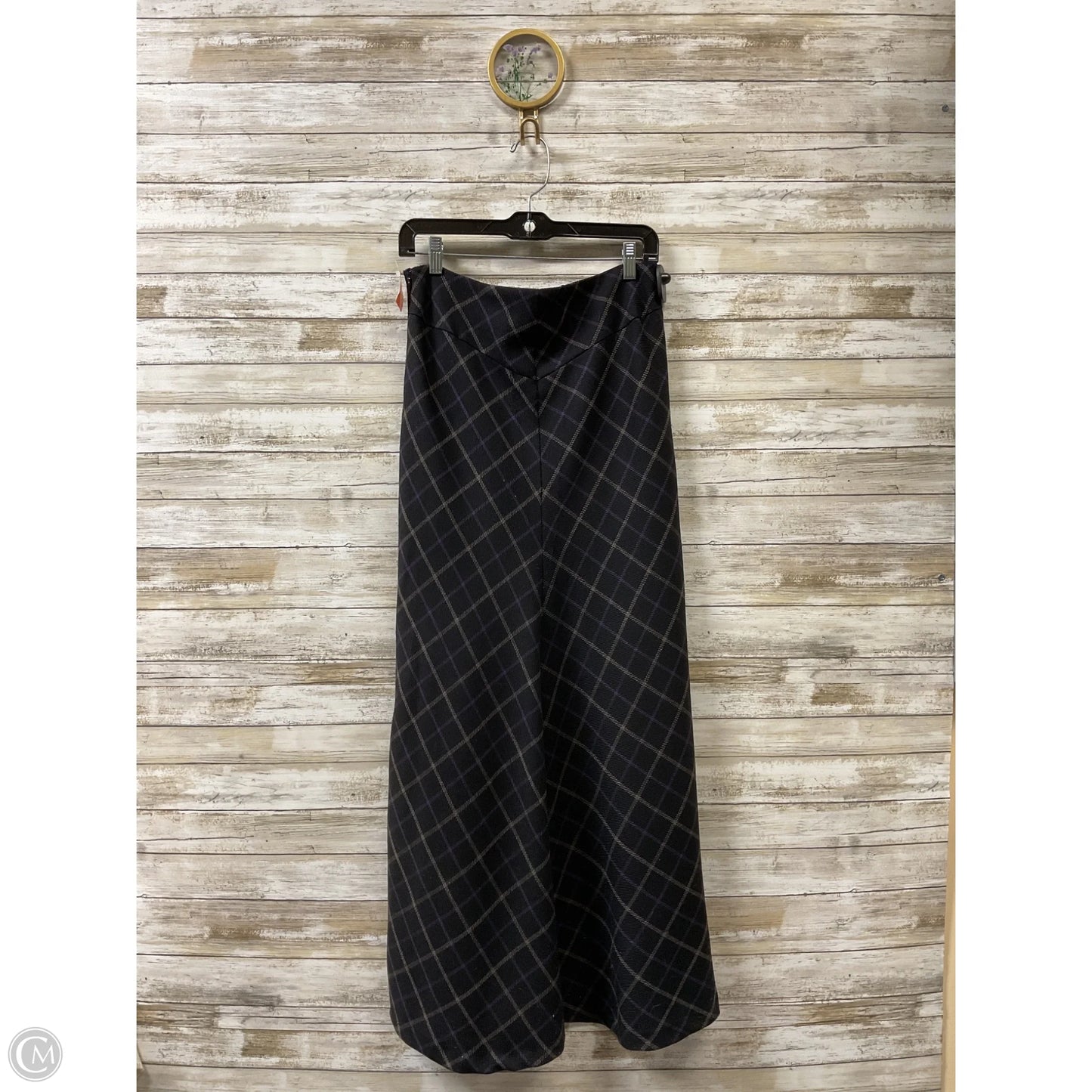 Skirt Maxi By Express In Plaid Pattern, Size: M