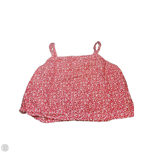 Top Sleeveless By Torrid In Red, Size: 3x