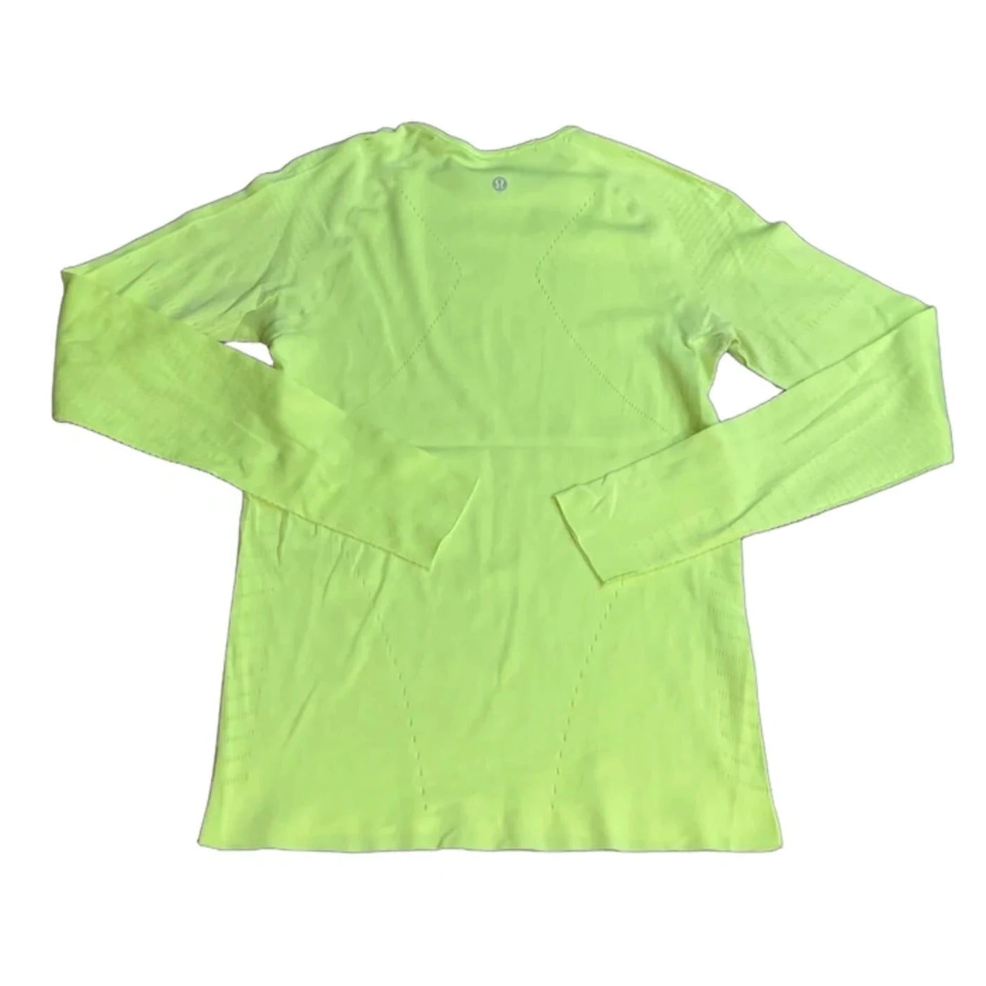 Athletic Top Long Sleeve Crewneck By Lululemon In Yellow, Size: S