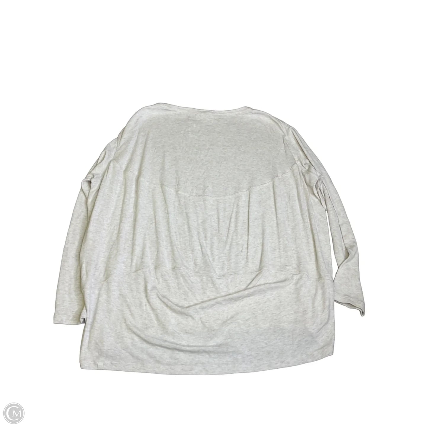 Athletic Top Long Sleeve Crewneck By Lululemon In Beige, Size: 6