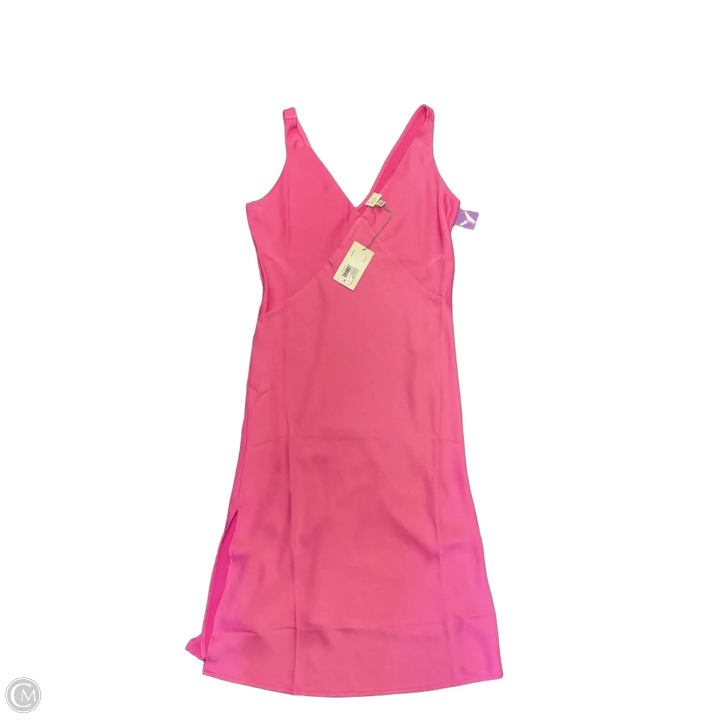 Dress Casual Midi By A New Day In Pink, Size: S