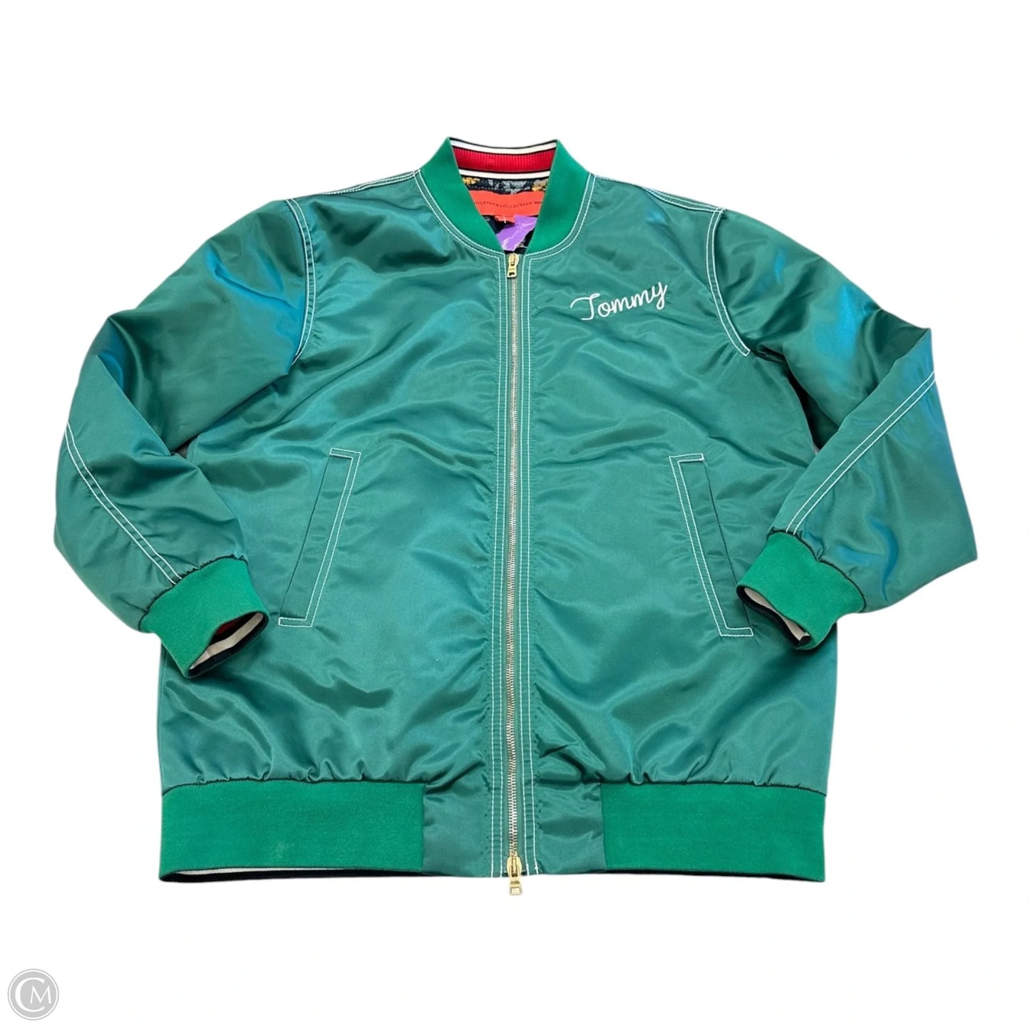 Jacket Other By Tommy Hilfiger In Green, Size: 4