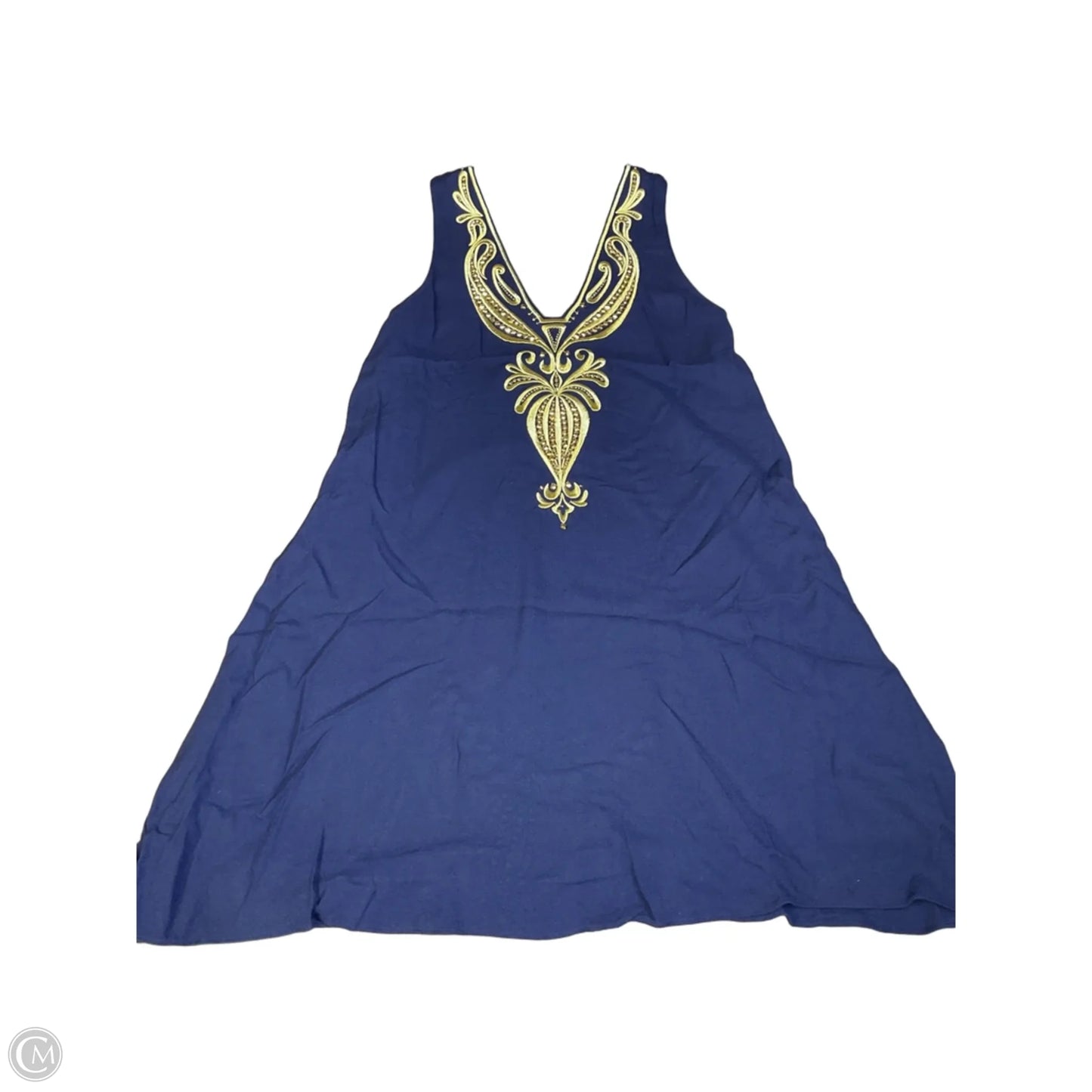 Dress Designer By Lilly Pulitzer In Navy, Size: Xxs