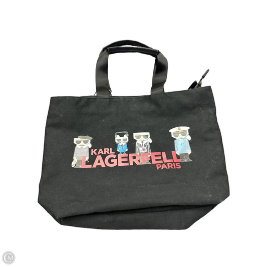 Tote Designer By Karl Lagerfeld, Size: Large