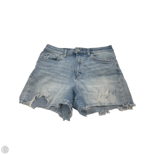 Shorts By Vervet In Blue Denim, Size: L