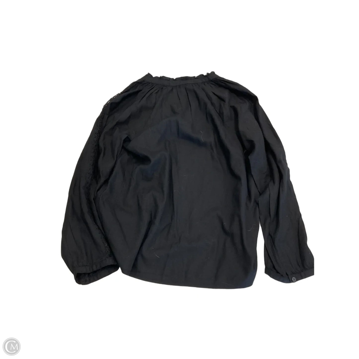 Top Long Sleeve Basic By Old Navy In Black, Size: S