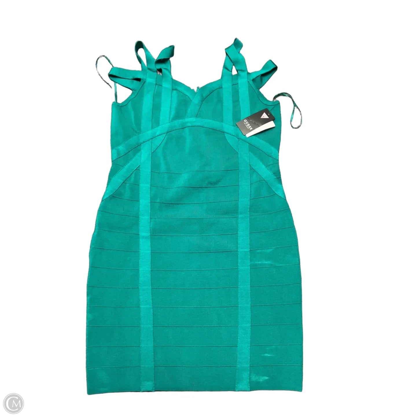 Dress Party Short By Guess In Teal, Size: Xl
