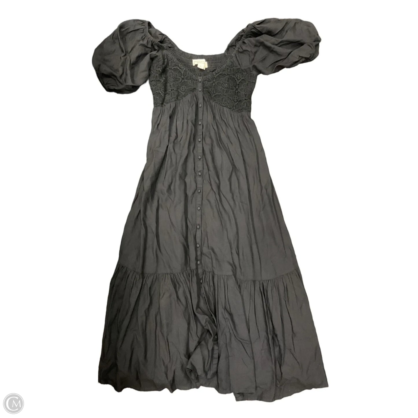 Dress Casual Maxi By Saltwater Luxe In Black, Size: S