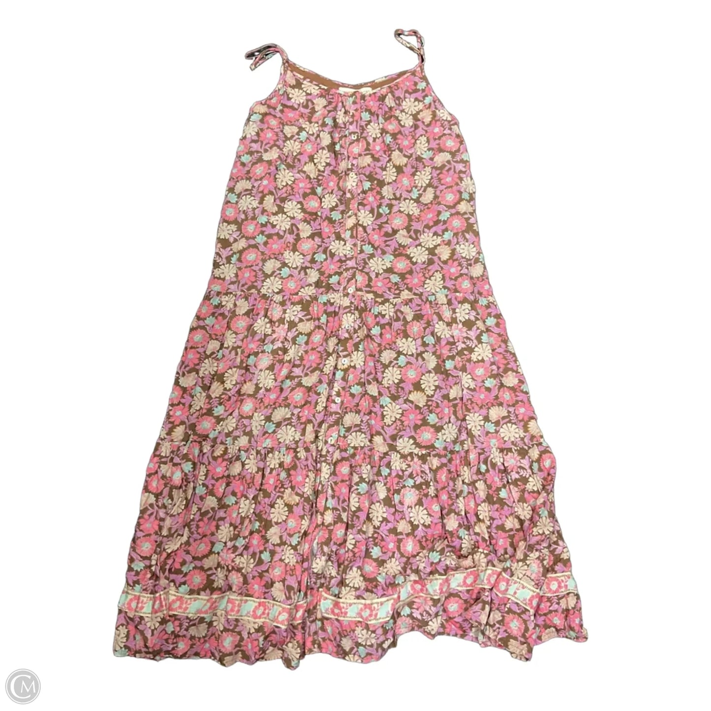 Dress Casual Maxi By Saltwater Luxe In Pink & Purple, Size: S