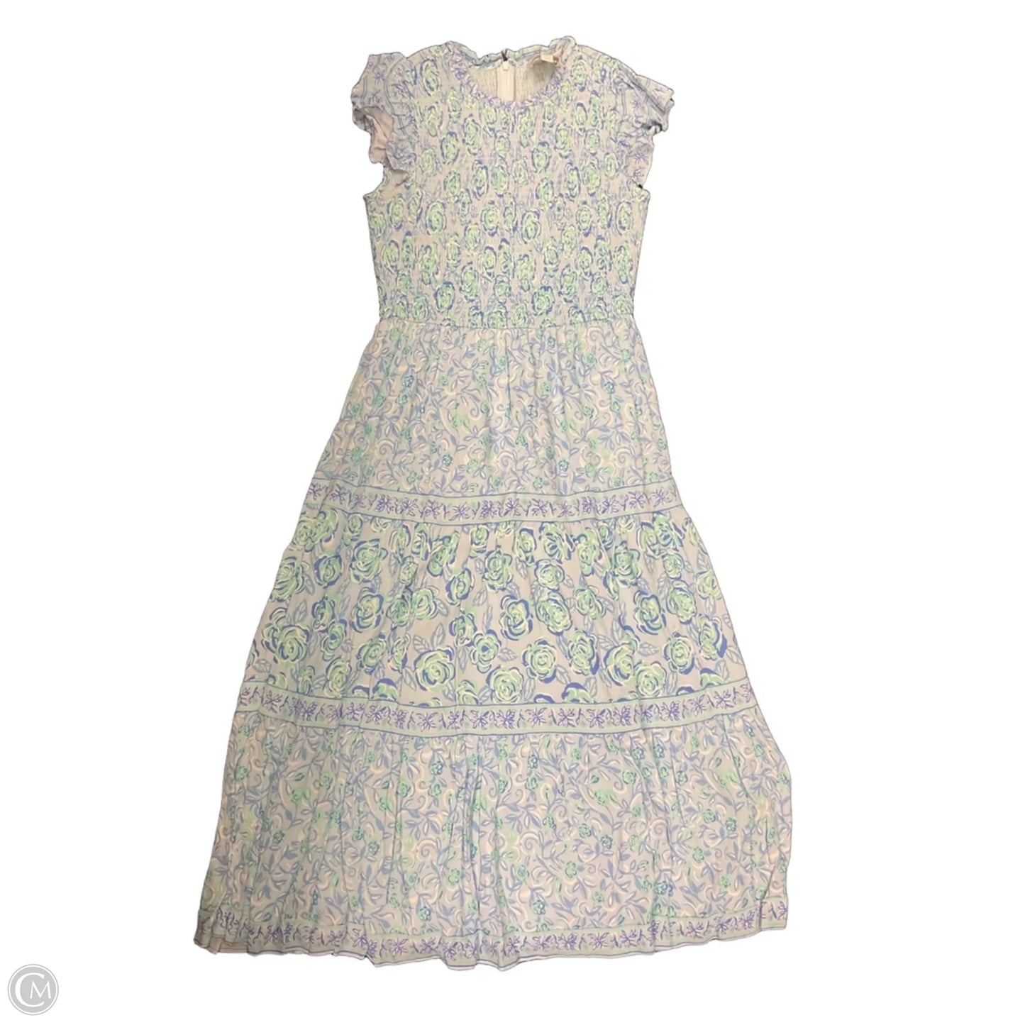 Dress Casual Maxi By Sail To Sable In Blue, Size: Xs