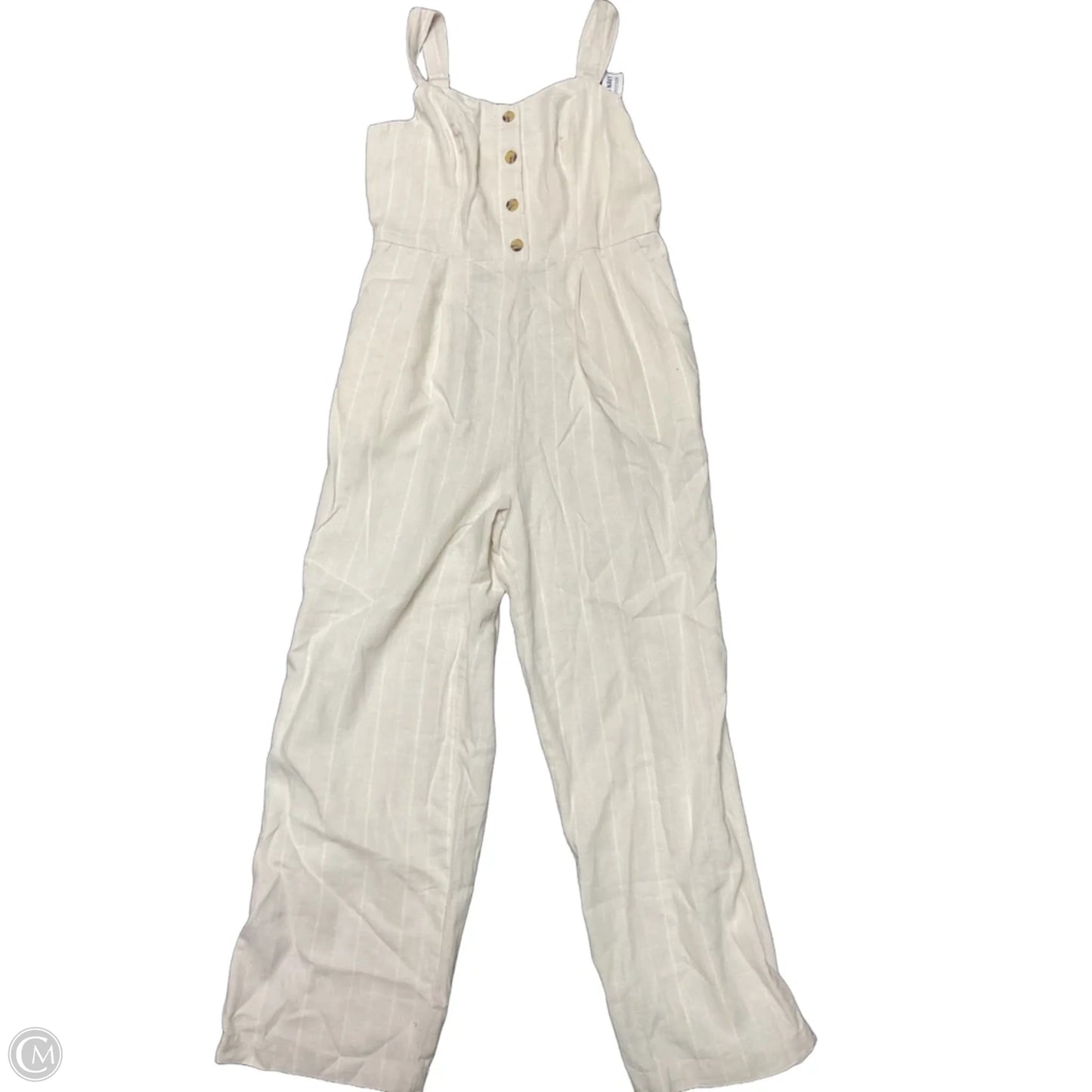 Jumpsuit By Old Navy In Cream, Size: M