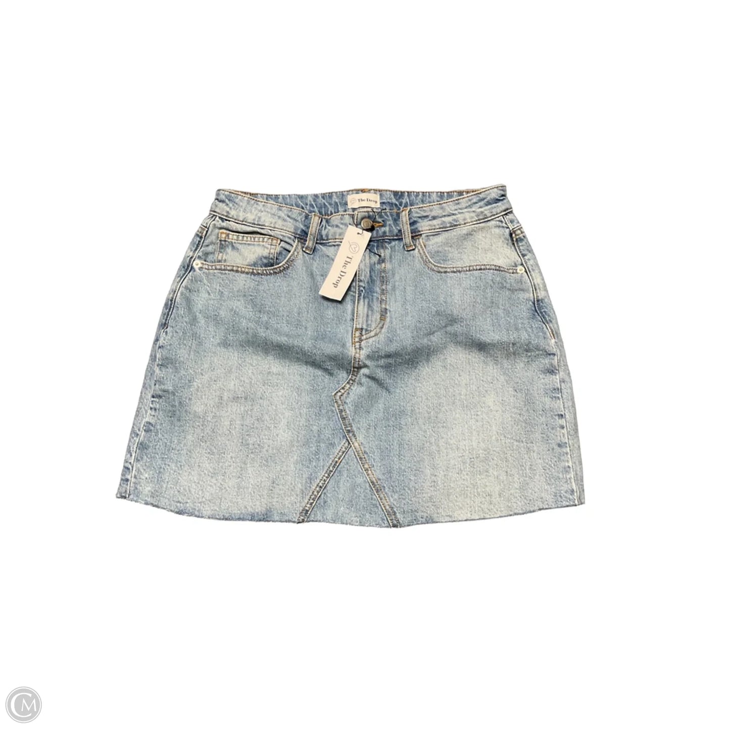 Skirt Mini & Short By The Drop In Maroon, Size: M