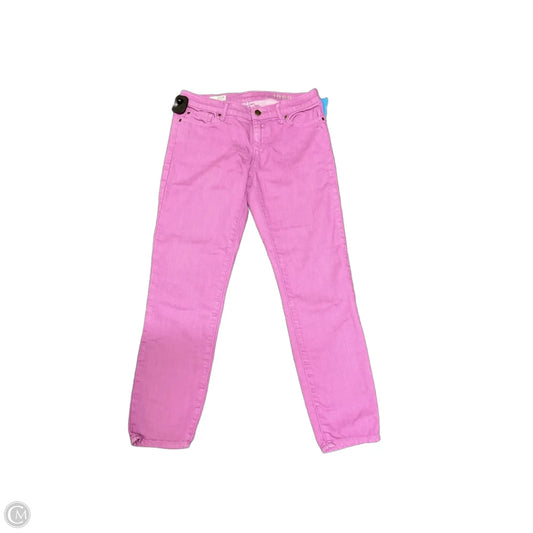 Jeans Skinny By Gap In Purple, Size: 4