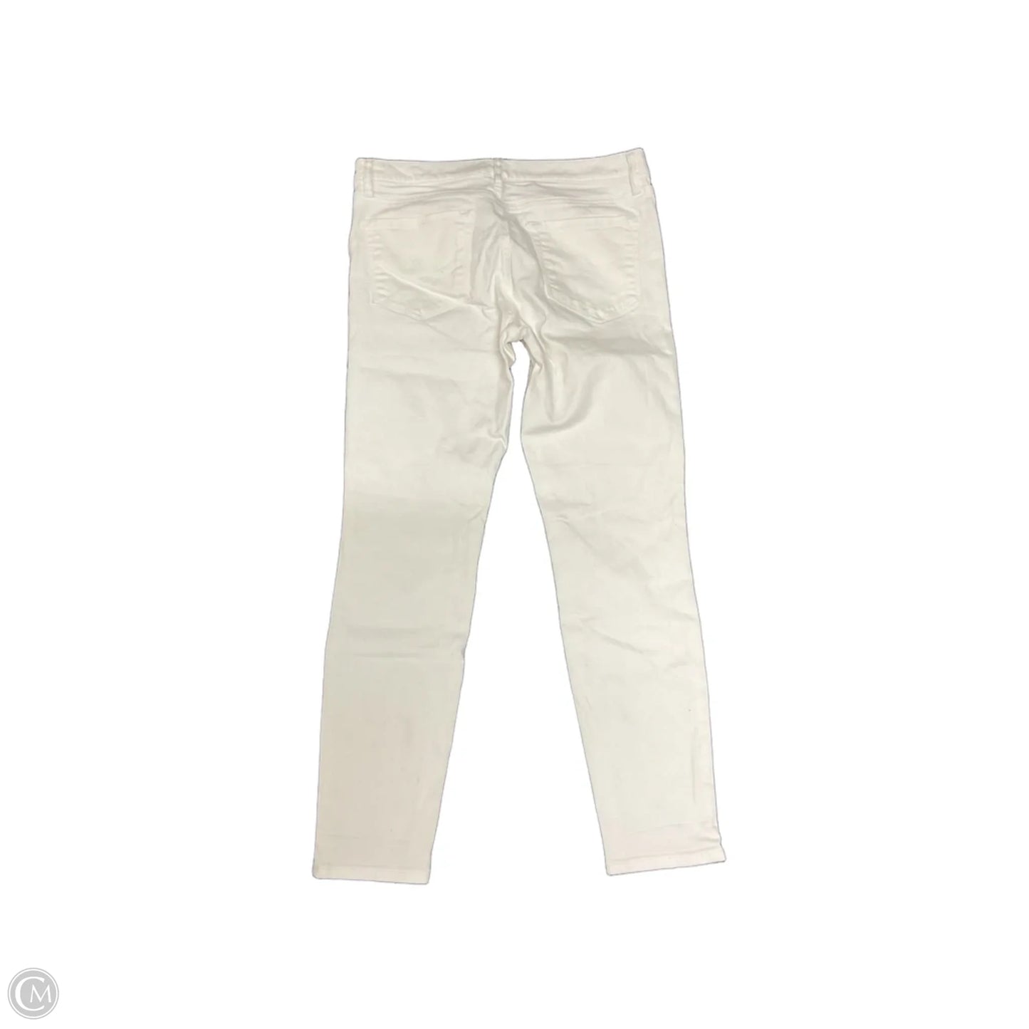 Jeans Skinny By Loft In White, Size: 2