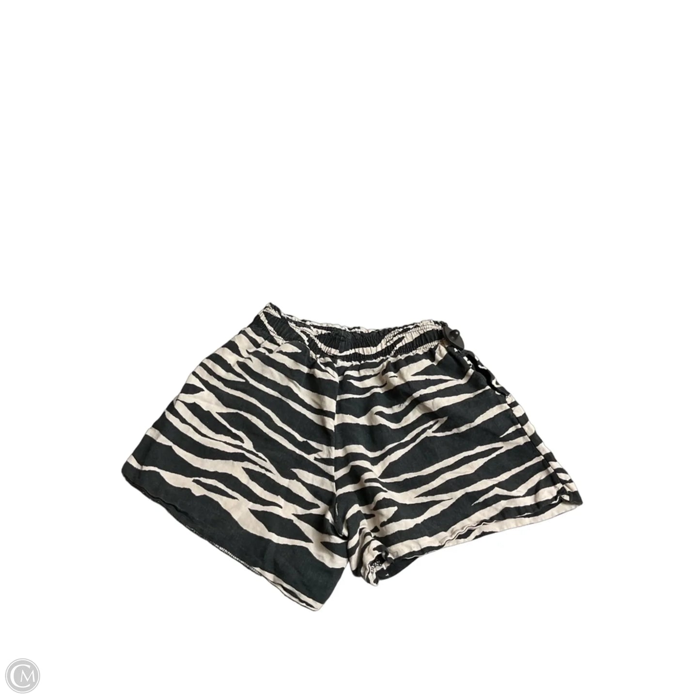 Shorts By H&m In Animal Print, Size: M