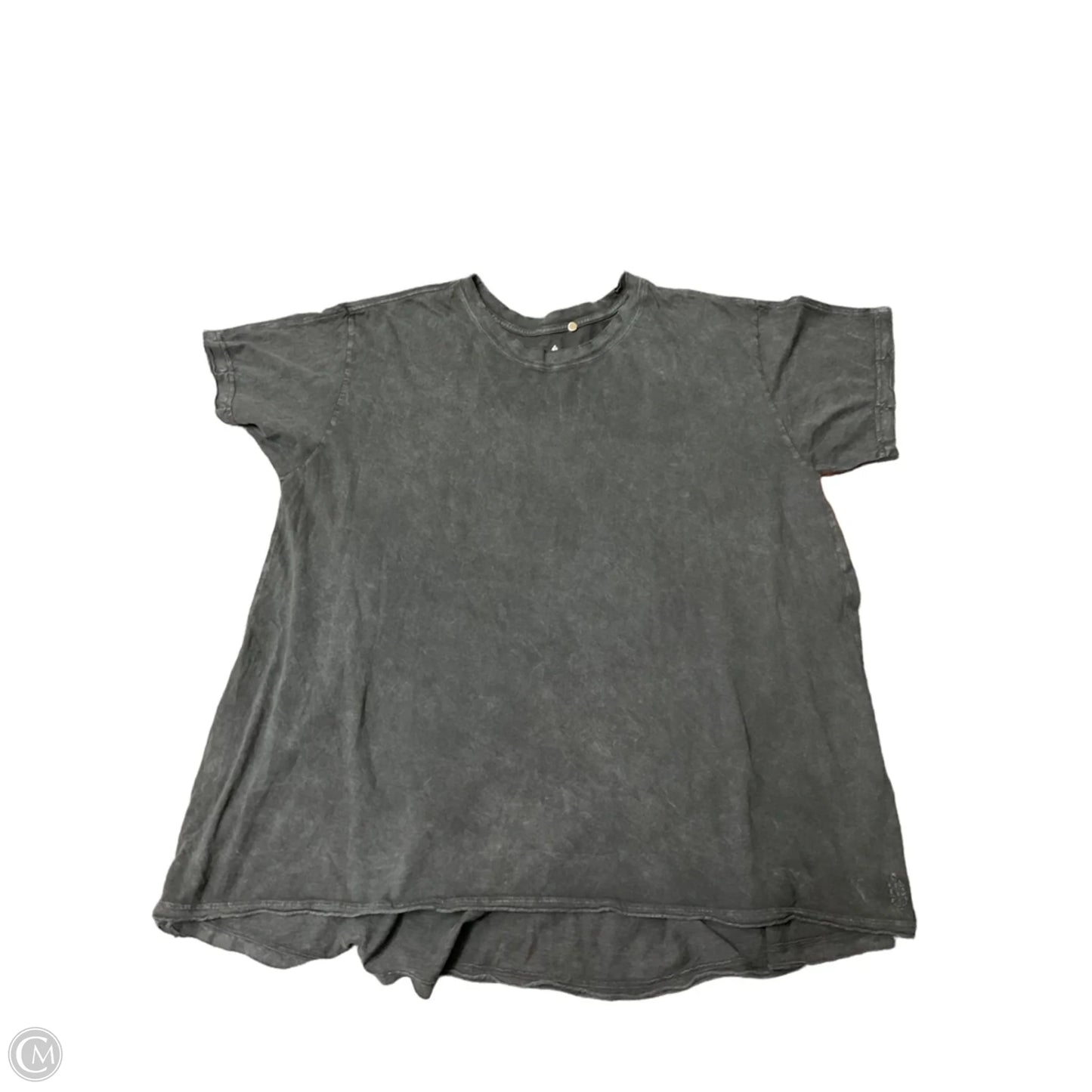 Top Short Sleeve By Free People In Black, Size: L