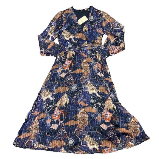 Dress Casual Maxi By Scotch & Soda In Blue, Size: L