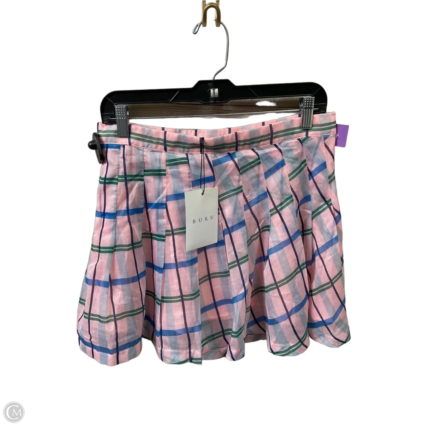 Skirt Mini & Short By Cmb In Pink, Size: L