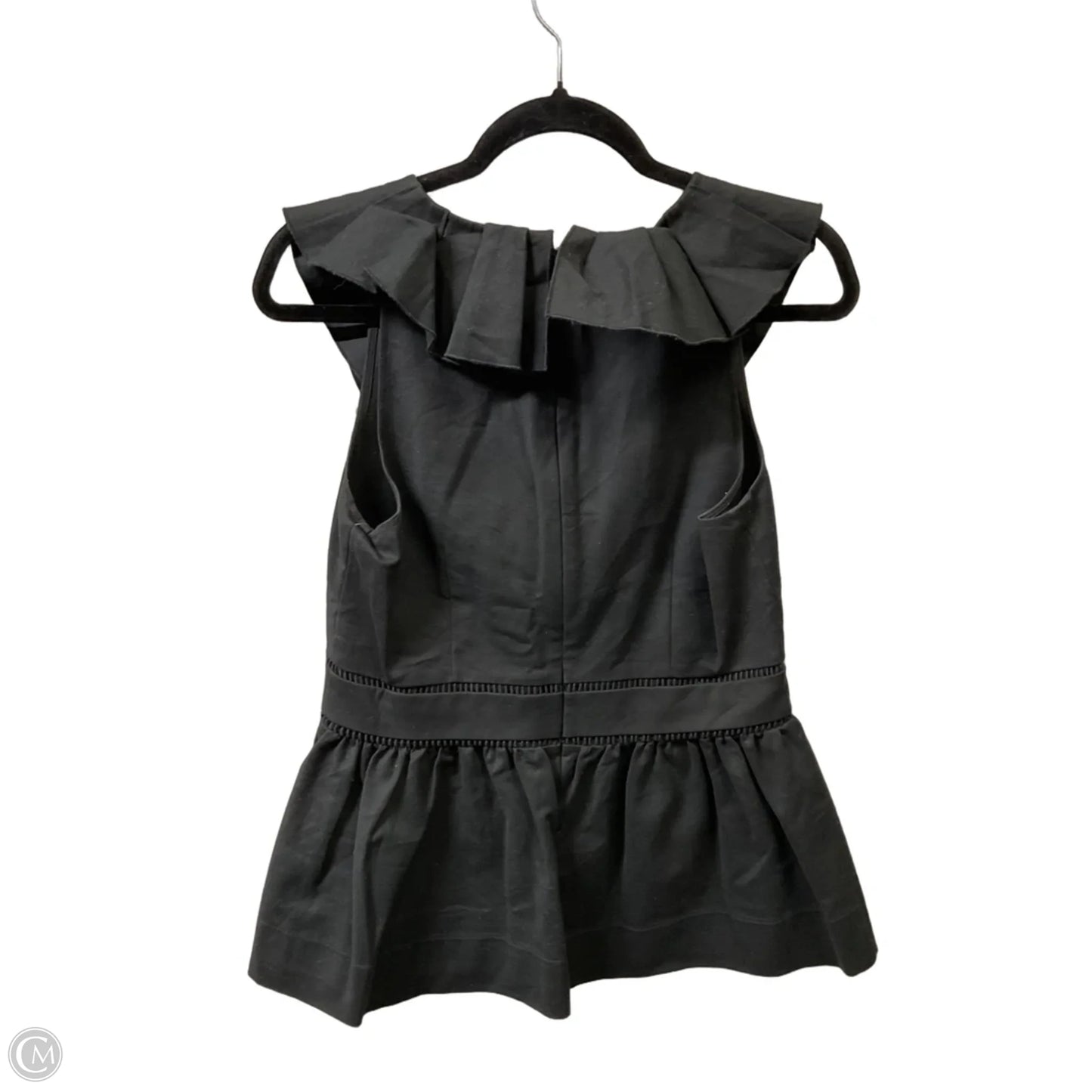 Top Sleeveless Designer By Kate Spade In Black, Size: 8