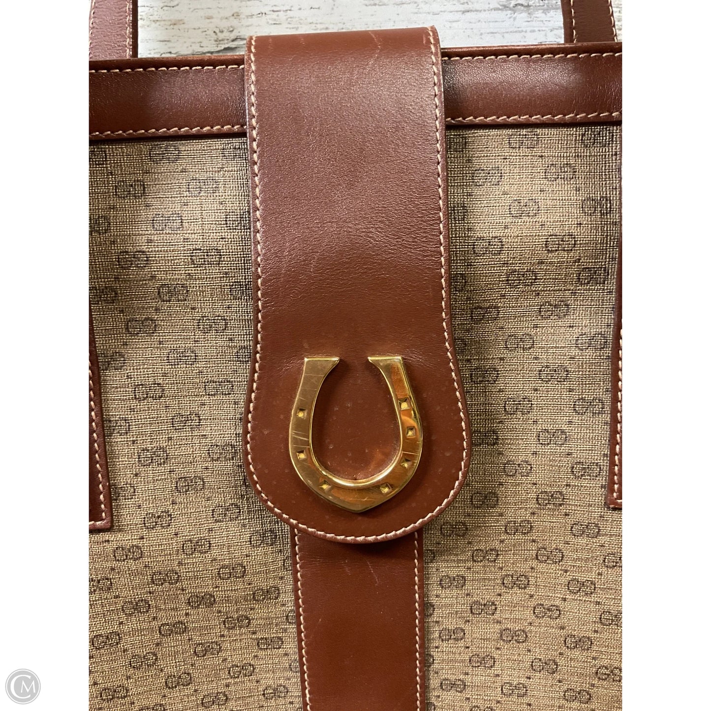 Handbag Luxury Designer By Gucci, Size: Large