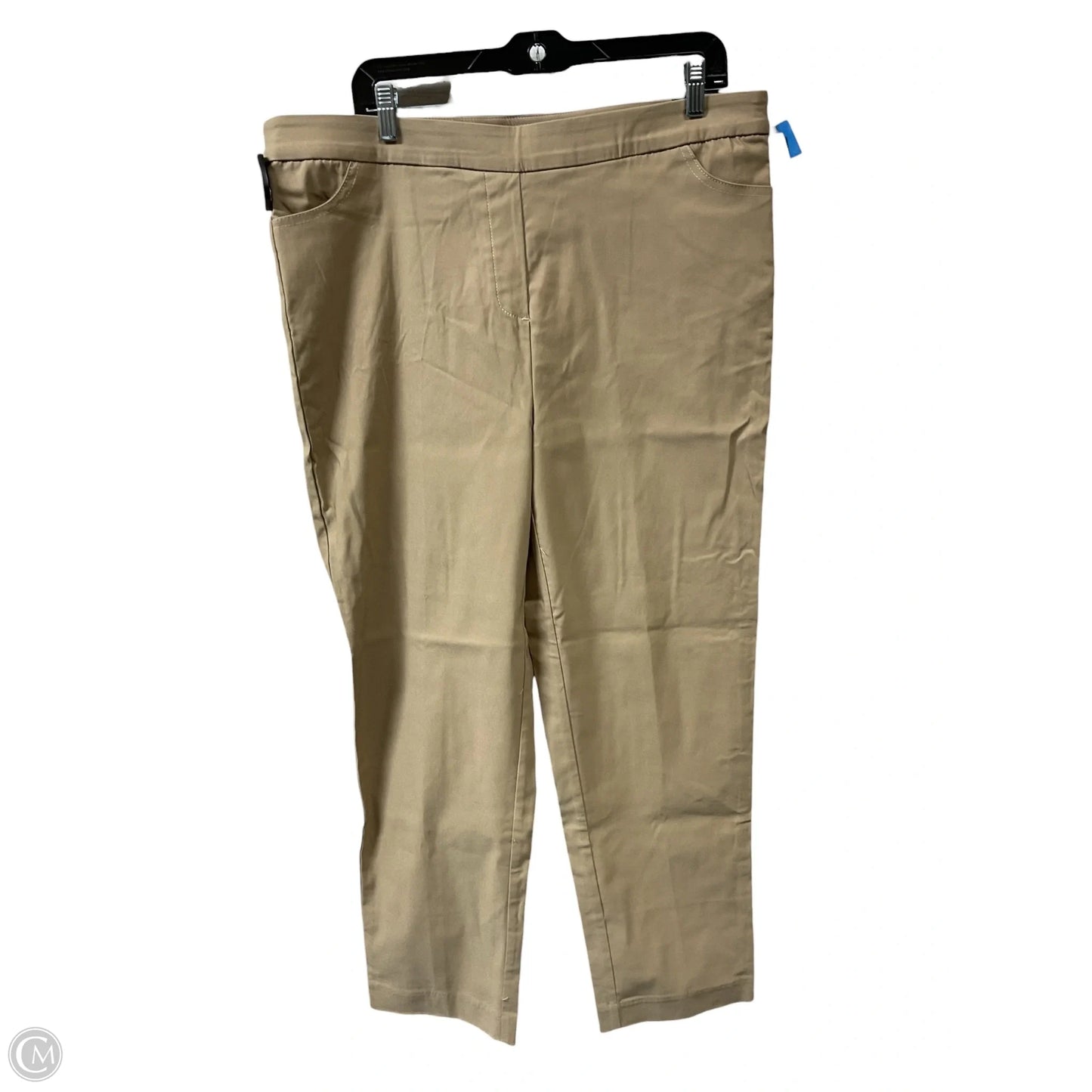 Pants Chinos & Khakis By Alfred Dunner In Tan, Size: 16