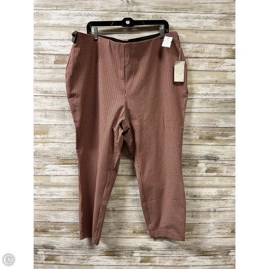 Pants Other By A New Day In Checkered Pattern, Size: 18