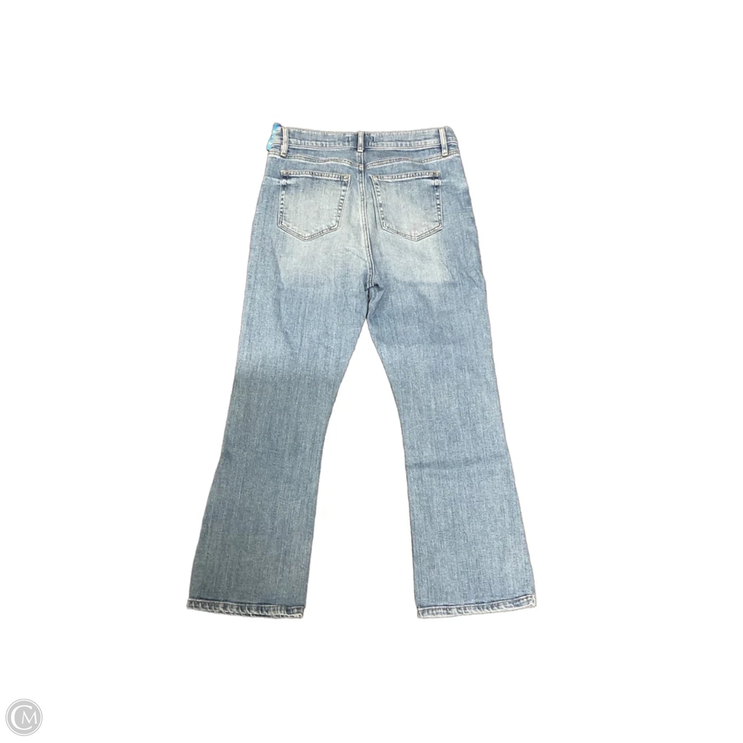 Jeans Cropped By Loft In Blue Denim, Size: 4