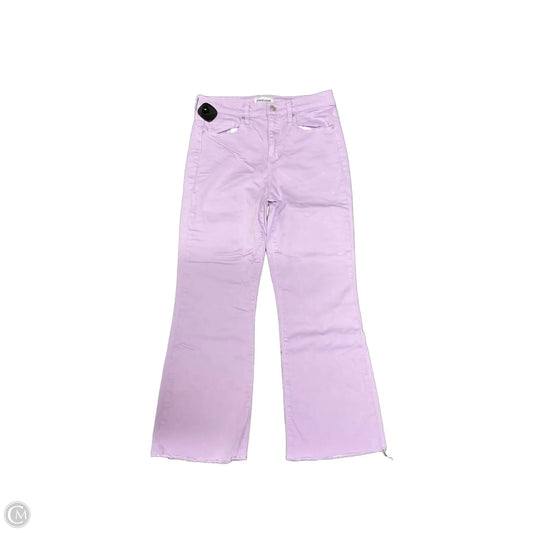 Jeans Flared By Sneak Peek In Purple Denim, Size: 4