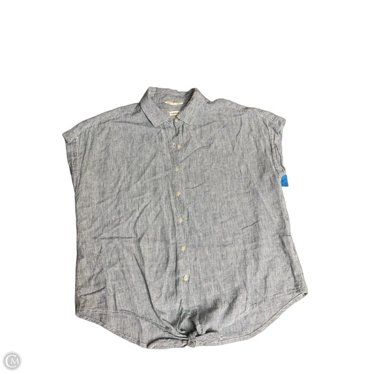 Top Short Sleeve By Weatherproof In Striped Pattern, Size: Xs