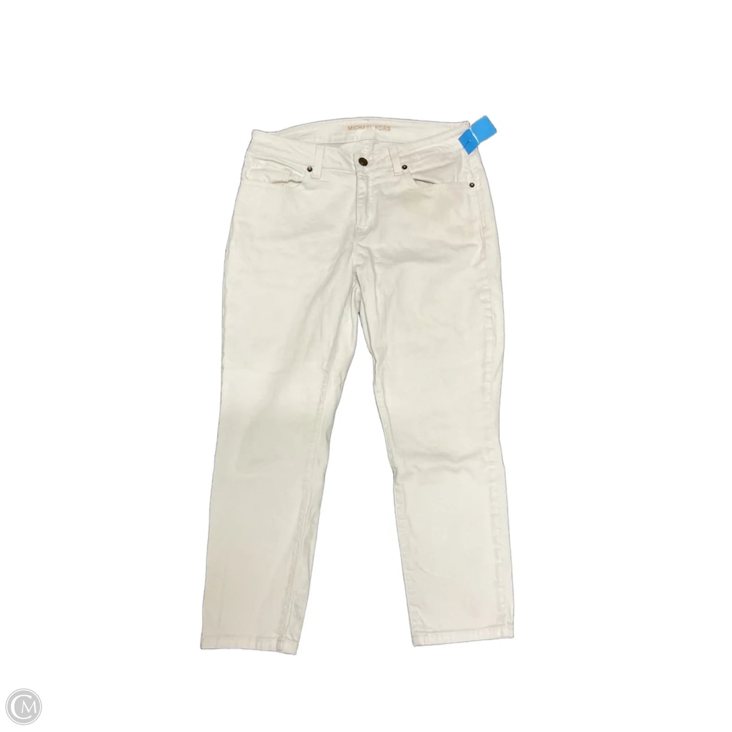 Jeans Skinny By Michael By Michael Kors In White, Size: 6