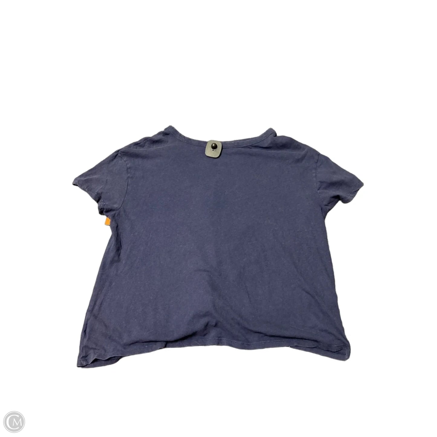 Top Short Sleeve By Universal Thread In Navy, Size: L