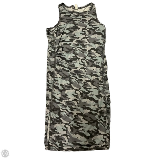 Dress Casual Maxi By Zuda In Black & Grey, Size: 2x