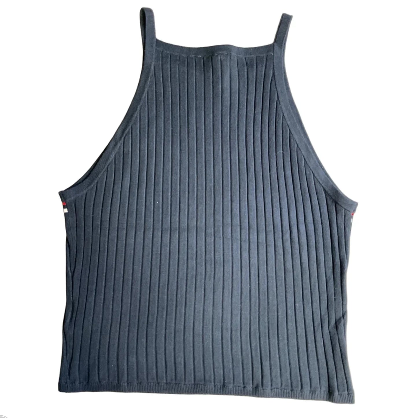 Top Sleeveless By Divided In Blue & Red & White, Size: L