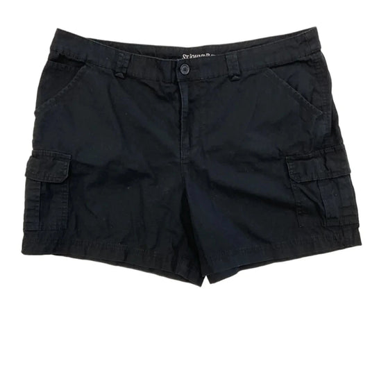 Shorts By St Johns Bay In Black, Size: 14
