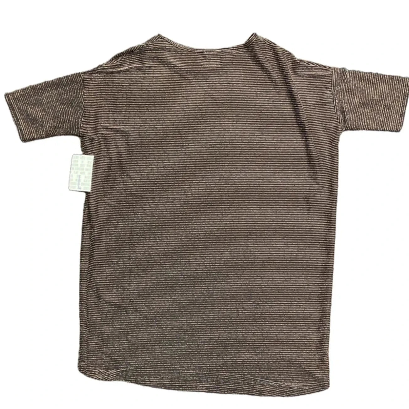 Tunic Short Sleeve By Lularoe In Rose Gold, Size: L