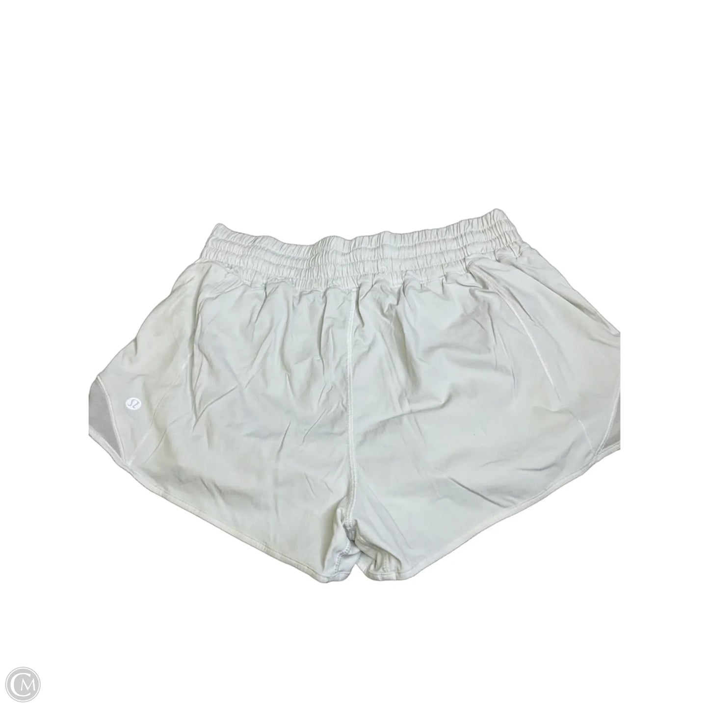 Athletic Shorts By Lululemon In White, Size: 8